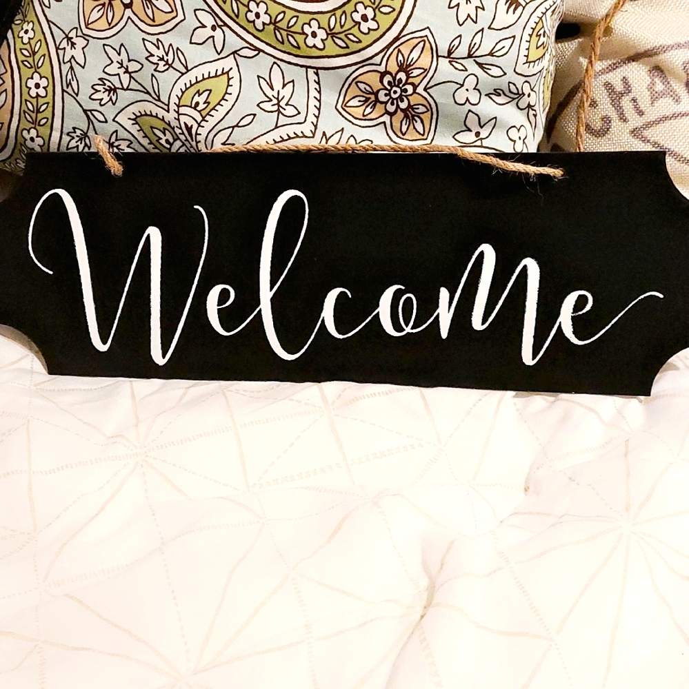 Wall decor Welcome Sign